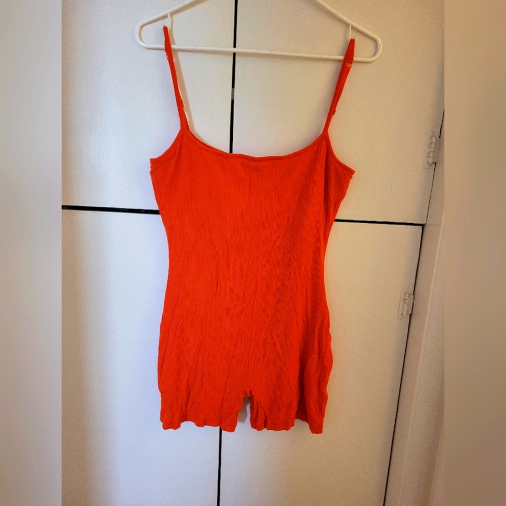 Orange Spaghetti Onesie